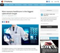 IT Pro Portal - Nine reasons healthcare is the biggest cyberattack target